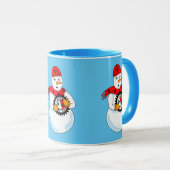 Mechanischer Snowman Tasse (VorderseiteRechts)
