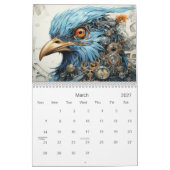 Mechanischer Steampunk-Stil Kalender (Mär 2027)