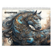 Mechanischer Steampunk-Stil Kalender (Titelbild)