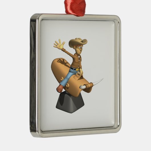 Mechanischer Stier Silbernes Ornament (Rechts)