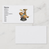 Mechanischer Stier Visitenkarte (Vorne/Hinten)