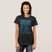 Mechanischer Stundensatz Auto T-Shirt (Vorne ganz)