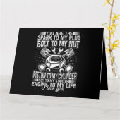 Mechanischer Typ an meine Nut Kolben bis zu meinem Karte (Gelbe Blume)