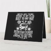 Mechanischer Typ an meine Nut Kolben bis zu meinem Karte (Rückseite)