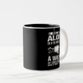 Mechanischer Typ Garage 20 Zweifarbige Tasse (VorderseiteRechts)