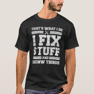 Mechanischer Vater für Männer Das ist, was ich mac T-Shirt
