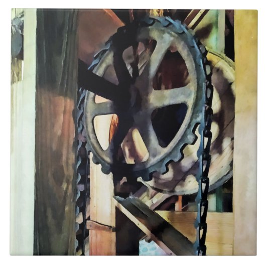 Mechanischer Vorteil Fliese (Vorderseite)