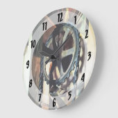 Mechanischer Vorteil Große Wanduhr (Winkel)