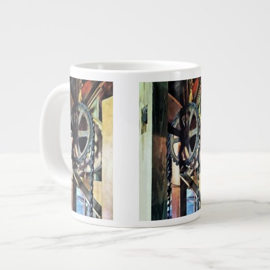 Mechanischer Vorteil Jumbo-Tasse (Vorderseite Links)