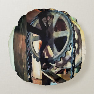 Mechanischer Vorteil Rundes Kissen