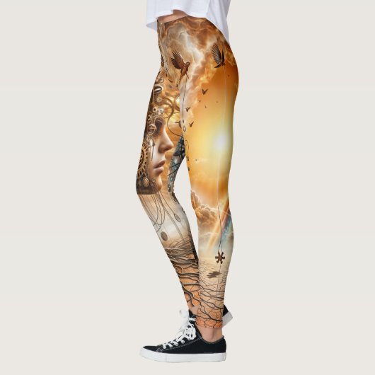 Mechanischer Zeitbaum Leggings (Links)