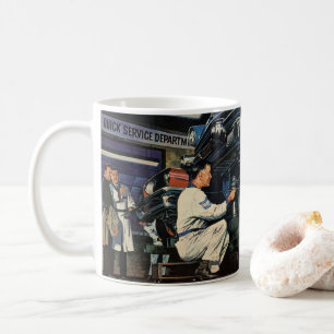 Mechanisches Auto für Vintage Car Repair Kaffeetasse