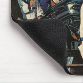 Mechanisches Auto für Vintage Car Repair Mousepad (Ecke)