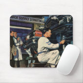 Mechanisches Auto für Vintage Car Repair Mousepad (Mit Mouse)