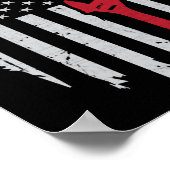 Mechanisches Bekleidungsflugzeug, amerikanische Fl Poster (Ecke)