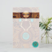 "Mechanisches Briefpapier des Engels-I" (Stehend Vorderseite)