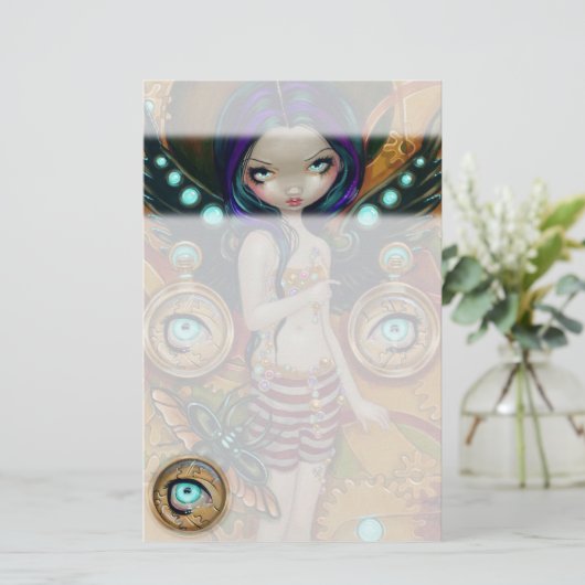 "Mechanisches Briefpapier des Engels-III" (Stehend Vorderseite)