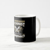 Mechanisches CNC-Maschinengeschenk Kaffeetasse (VorderseiteRechts)