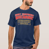 Mechanisches Diesel-Protokollieren von schweren Ge T-Shirt (Vorderseite)