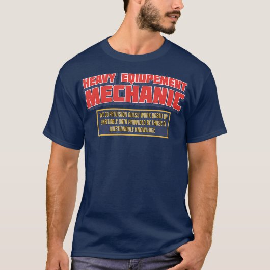 Mechanisches Diesel-Protokollieren von schweren Ge T-Shirt (Vorderseite)