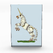Mechanisches Einhorn Fotoblock (Vorderseite)