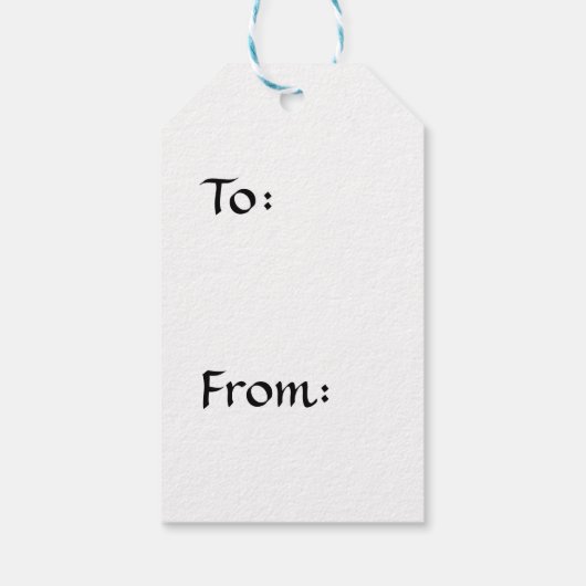 Mechanisches Einhorn Geschenkanhänger (Rückseite)