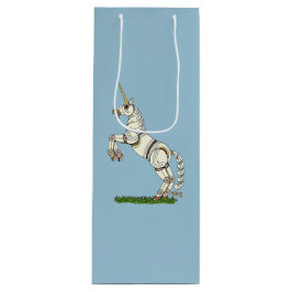 Mechanisches Einhorn Geschenktüte Für Weinflaschen