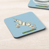 Mechanisches Einhorn Getränkeuntersetzer (Linke Seite)