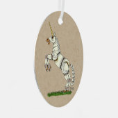 Mechanisches Einhorn Ornament Aus Metall (Vorderseite Rechts)