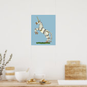 Mechanisches Einhorn Poster (Küche)