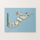 Mechanisches Einhorn Puzzle (Horizontal)