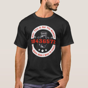 Mechanisches Fahrzeug 18436572 V8 Mechanisches Mot T-Shirt