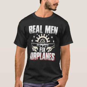 Mechanisches Flugzeug für Luftfahrzeuge zur Wartun T-Shirt