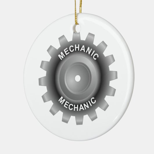 Mechanisches Getriebe Keramik Ornament (Links)