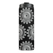 Mechanisches Getriebe Thermosbecher (Vorderseite)