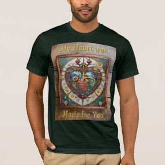 Mechanisches Herz Anatomische Steampunk-Serie T-Shirt
