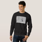 Mechanisches Kaninchen u. Beethoven Sweatshirt (Vorne ganz)