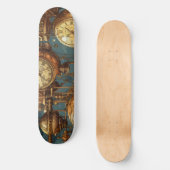 Mechanisches Karomuster Skateboard (Vorderseite)