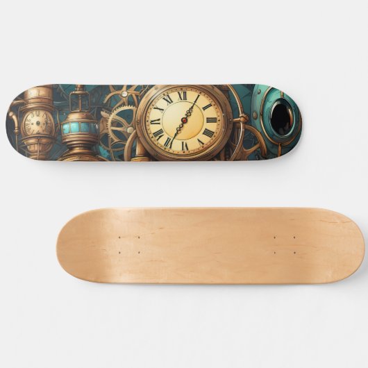Mechanisches Karomuster Skateboard (Horizontal)