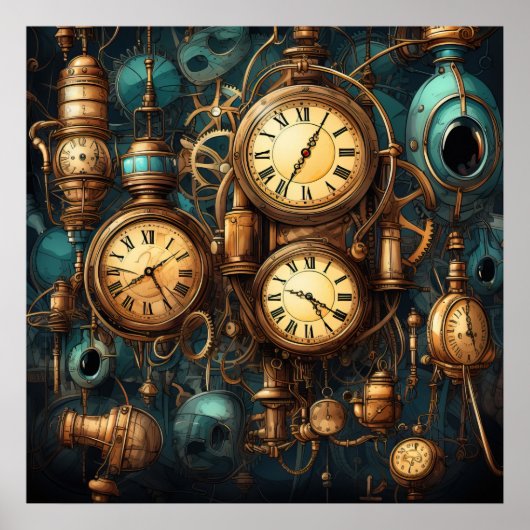 Mechanisches Marvels-Poster Poster (Vorne)