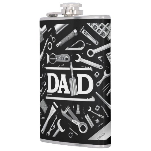 Mechanisches Muster, Vater Flachmann (Links)