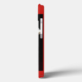 Mechanisches Pferd mit Muschel-Öl Case-Mate iPhone Hülle (Rückseite / Links)