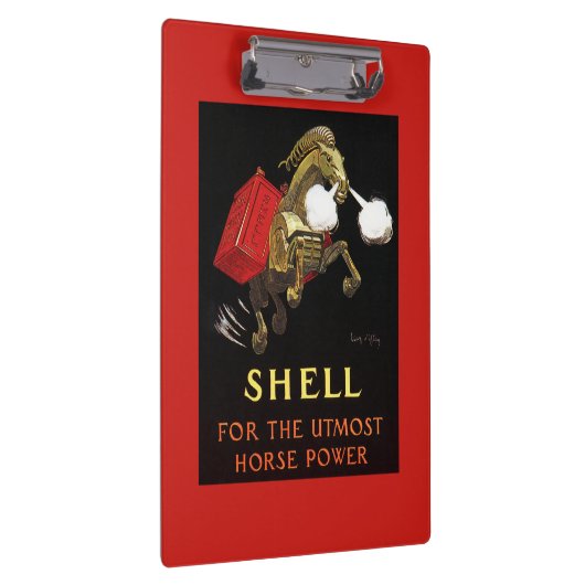 Mechanisches Pferd mit Muschel-Öl Klemmbrett (Rechts)