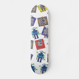 Mechanisches Robotermuster Skateboard