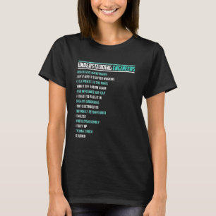 Mechanisches Sarkastisches Ingenieur Spaß Verständ T-Shirt