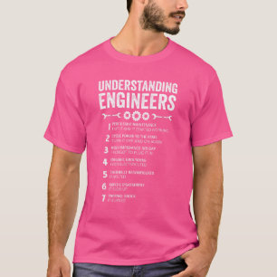 Mechanisches Sarkastisches Ingenieurwesen Verstän T-Shirt