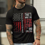 Mechanisches Shirt, ich repariere Dinge und ich ke T-Shirt