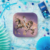 Mechanisches Steamphanspappe Pappteller (Party)