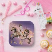 Mechanisches Steamphanspappe Pappteller (Party)