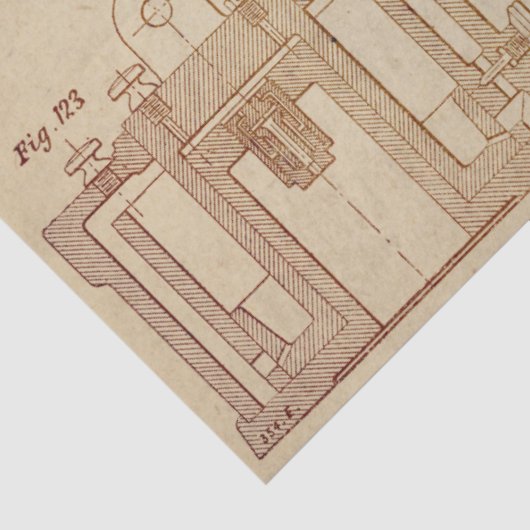 Mechanisches Steampunkdesign Serie #2 Seidenpapier (Ausschnitt)